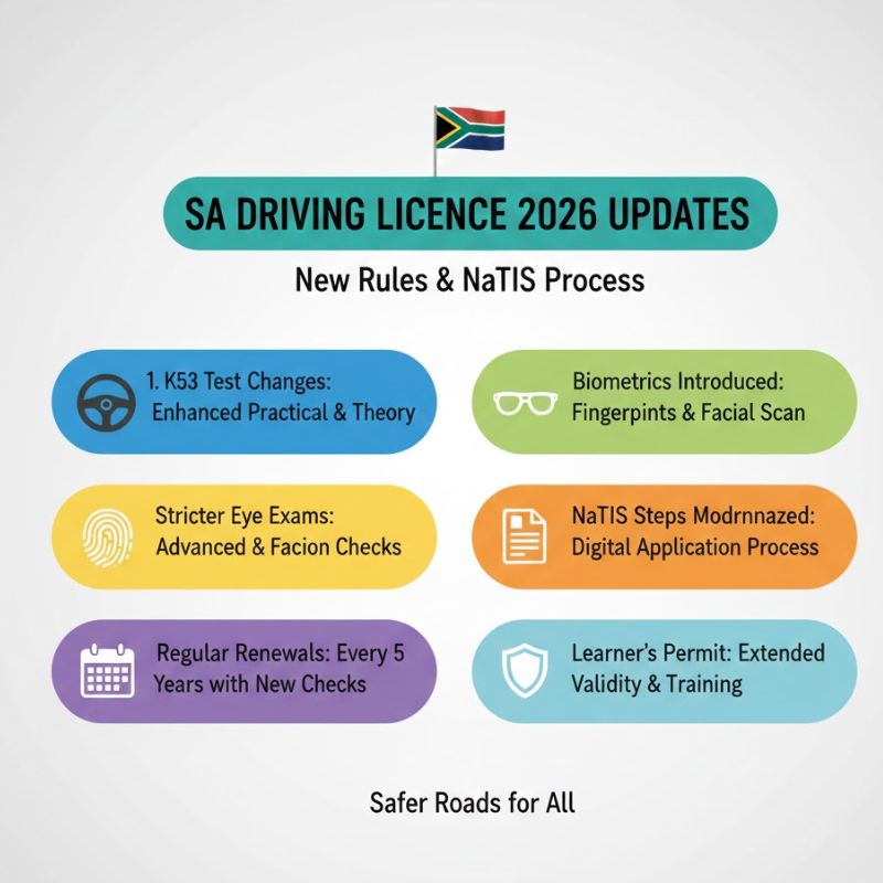 2026 South Africa Licence Rules